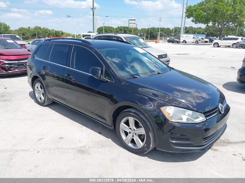 2015 VOLKSWAGEN GOLF SPORTWAGEN TDI S 4-DOOR - 3VWFA7AU7FM508955