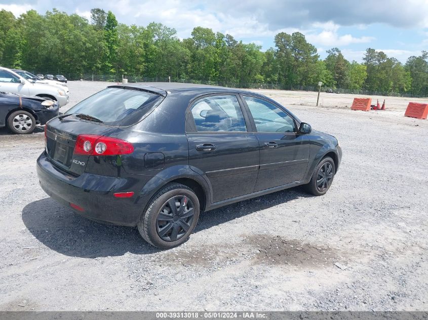 KL5JD66Z18K314716 | 2008 SUZUKI RENO