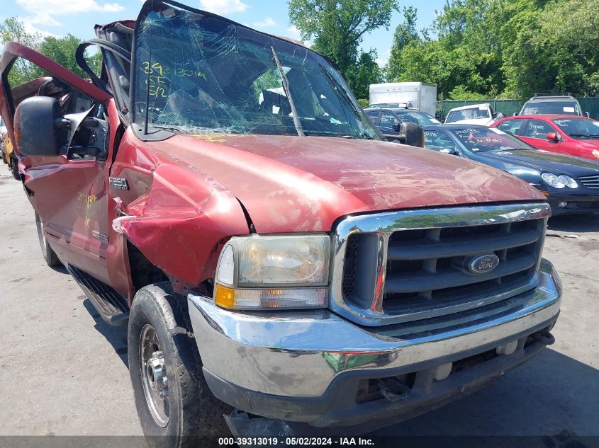 2003 Ford F-250 Lariat/Xl/Xlt VIN: 1FTNX21P03EB85540 Lot: 39313019