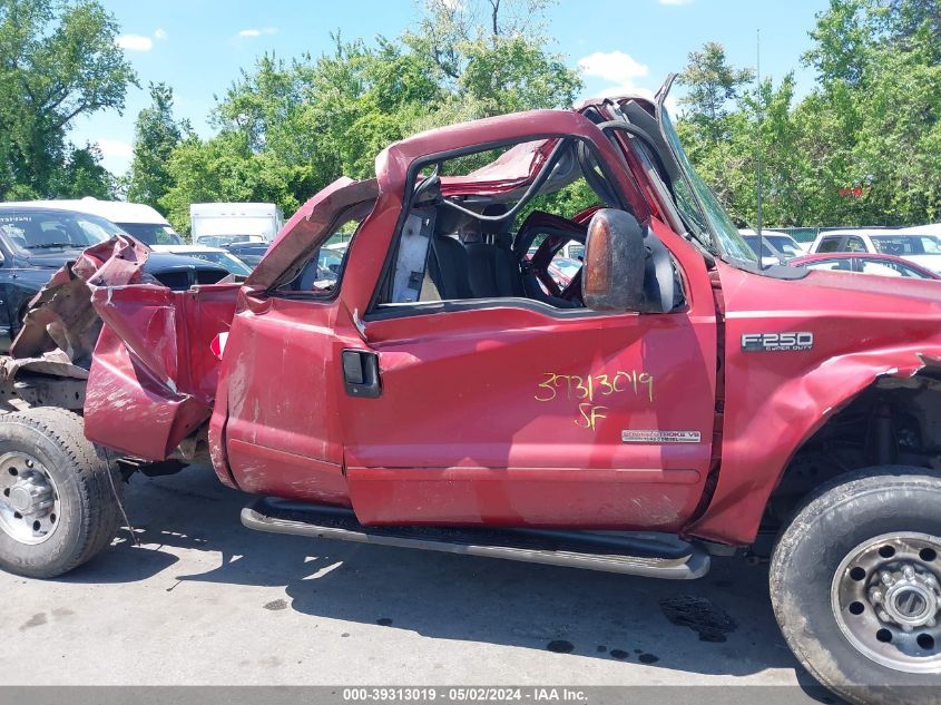 2003 Ford F-250 Lariat/Xl/Xlt VIN: 1FTNX21P03EB85540 Lot: 39313019