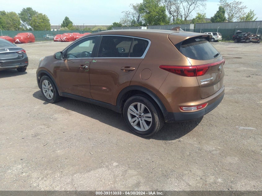 2017 KIA SPORTAGE VIN: KNDPM3AC1H7096348