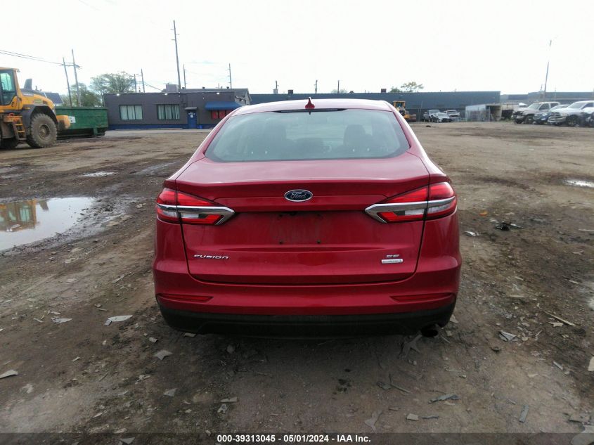 2020 Ford Fusion Se VIN: 3FA6P0HD0LR119822 Lot: 39313045