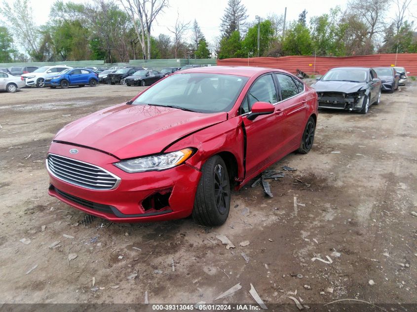 2020 Ford Fusion Se VIN: 3FA6P0HD0LR119822 Lot: 39313045