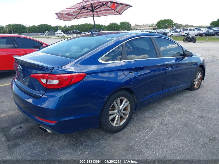 5NPE24AF7FH078118 | 2015 HYUNDAI SONATA