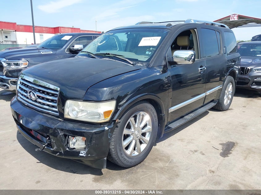 2008 Infiniti Qx56 VIN: 5N3AA08D58N912374 Lot: 39313215