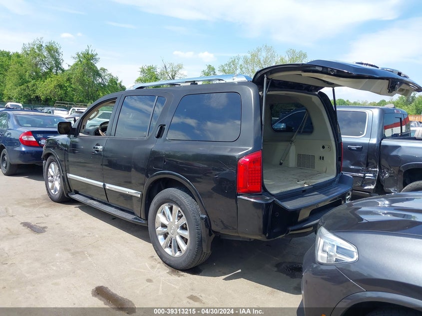 2008 Infiniti Qx56 VIN: 5N3AA08D58N912374 Lot: 39313215