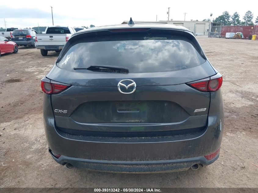 2018 Mazda Cx-5 Grand Touring VIN: JM3KFADM7J1394917 Lot: 39313242