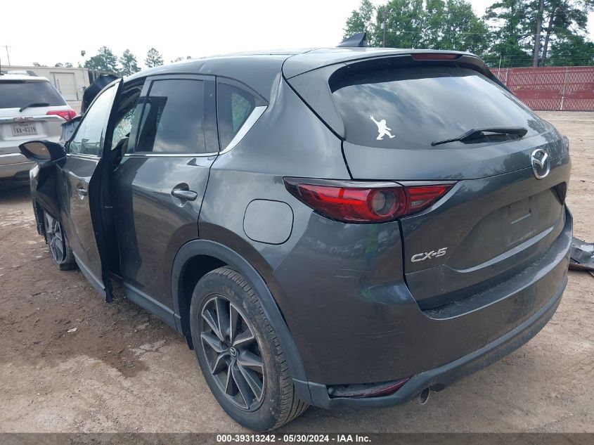 2018 Mazda Cx-5 Grand Touring VIN: JM3KFADM7J1394917 Lot: 39313242