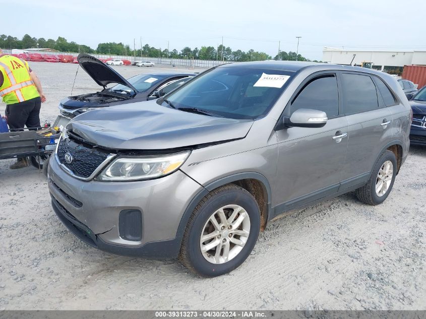 2015 Kia Sorento Lx VIN: 5XYKT3A63FG619621 Lot: 39313273