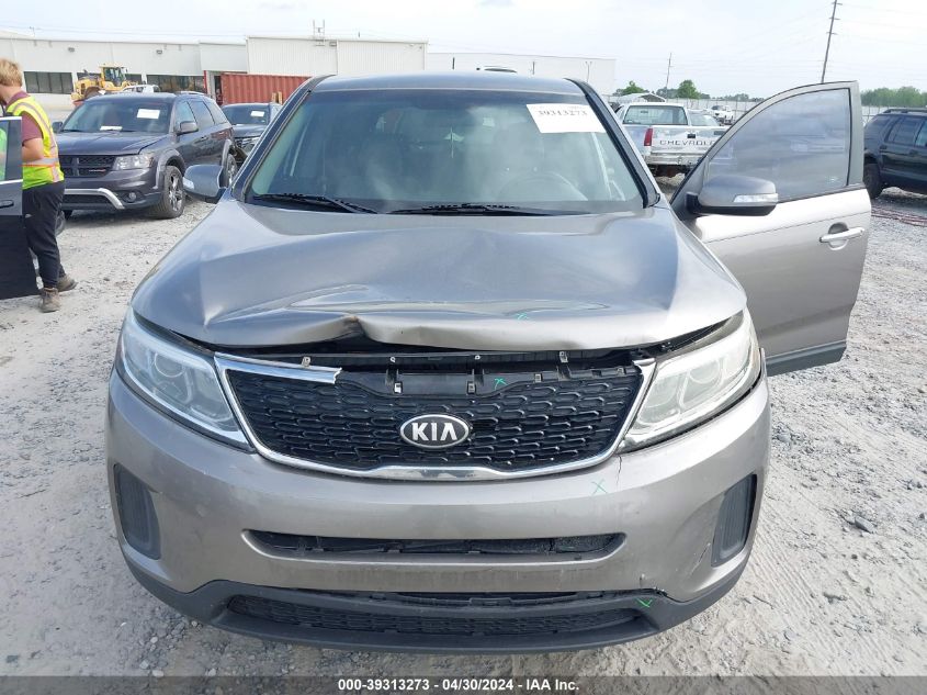 2015 Kia Sorento Lx VIN: 5XYKT3A63FG619621 Lot: 39313273