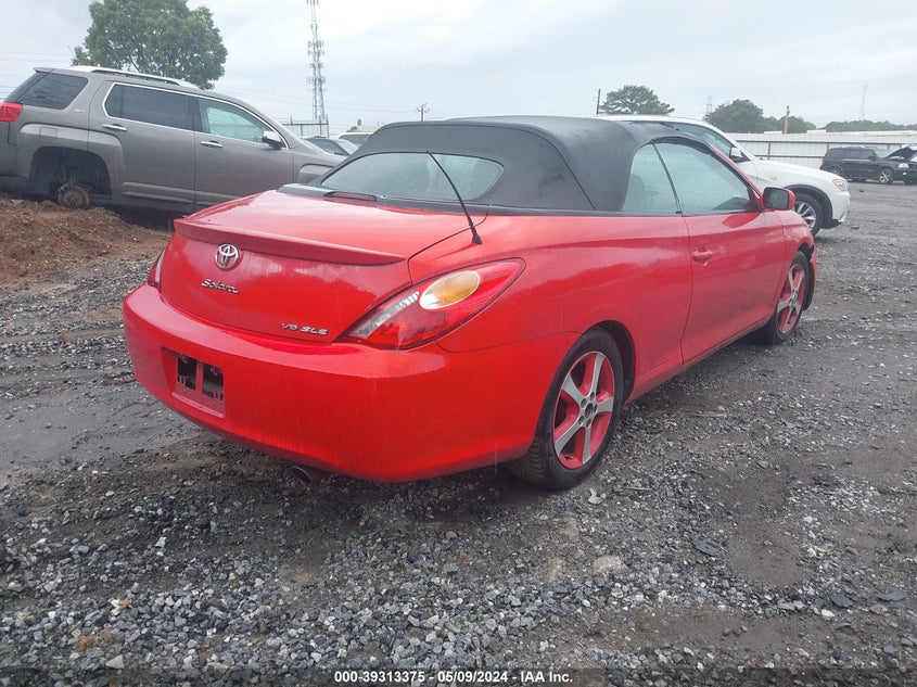 2004 Toyota Camry Solara Sle VIN: 4T1FA38P44U030364 Lot: 39313375