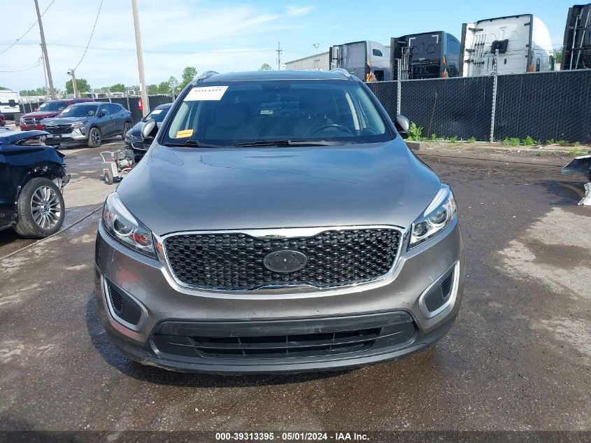 2017 Kia Sorento 2.4L Lx VIN: 5XYPGDA34HG250339 Lot: 39313395