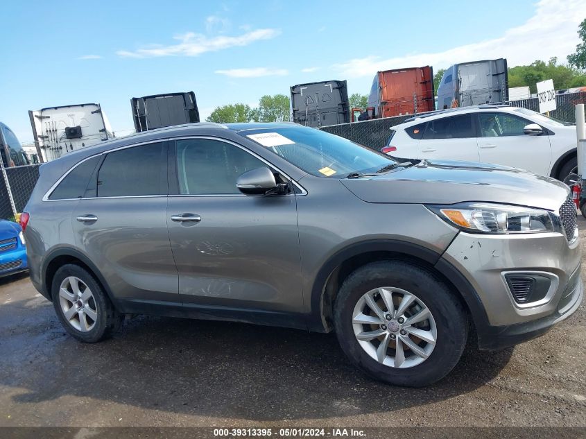 2017 Kia Sorento 2.4L Lx VIN: 5XYPGDA34HG250339 Lot: 39313395