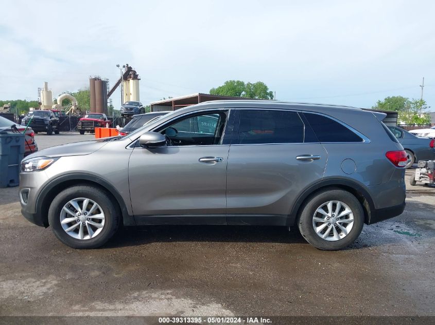 2017 Kia Sorento 2.4L Lx VIN: 5XYPGDA34HG250339 Lot: 39313395