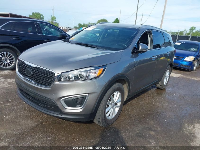 2017 Kia Sorento 2.4L Lx VIN: 5XYPGDA34HG250339 Lot: 39313395