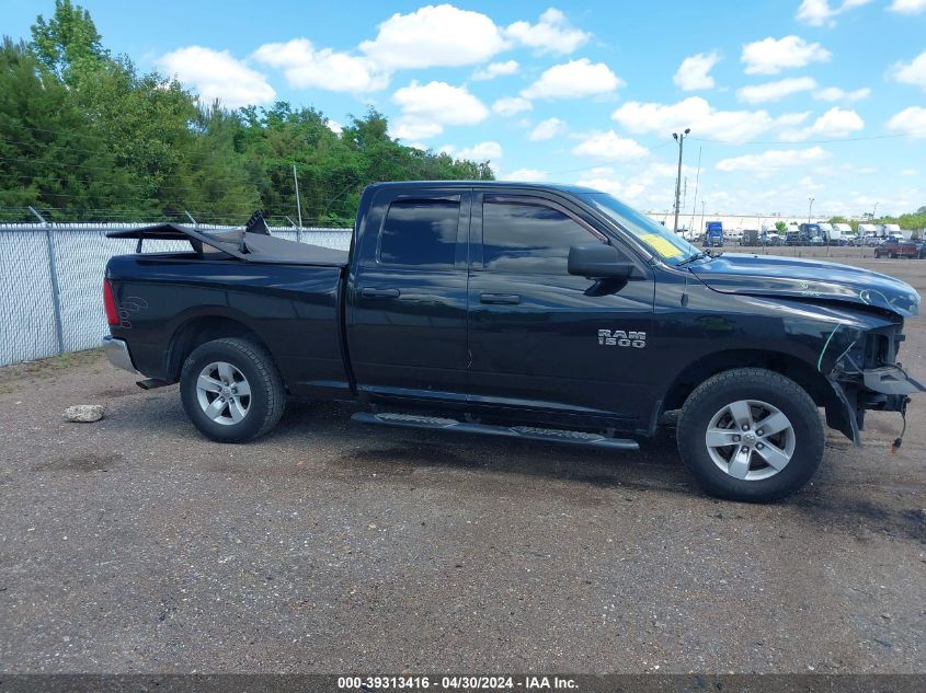 2018 Ram 1500 Tradesman Quad Cab 4X2 6'4 Box VIN: 1C6RR6FGXJS340175 Lot: 39313416