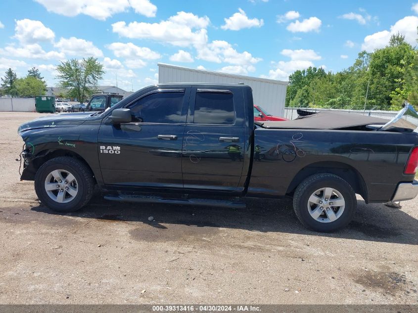 2018 Ram 1500 Tradesman Quad Cab 4X2 6'4 Box VIN: 1C6RR6FGXJS340175 Lot: 39313416