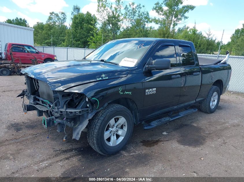 2018 Ram 1500 Tradesman Quad Cab 4X2 6'4 Box VIN: 1C6RR6FGXJS340175 Lot: 39313416