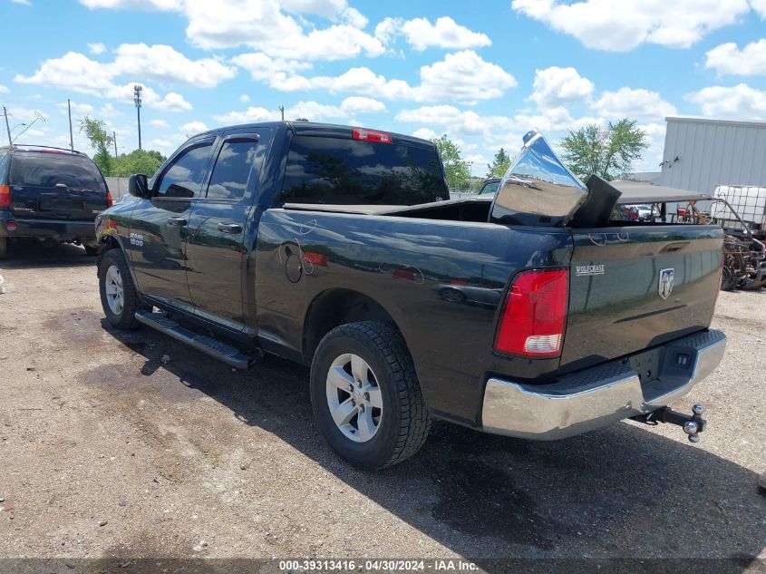 2018 Ram 1500 Tradesman Quad Cab 4X2 6'4 Box VIN: 1C6RR6FGXJS340175 Lot: 39313416