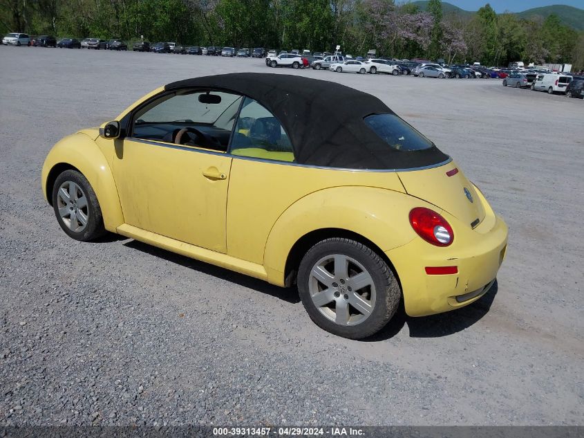 3VWRF31YX7M419764 | 2007 VOLKSWAGEN NEW BEETLE