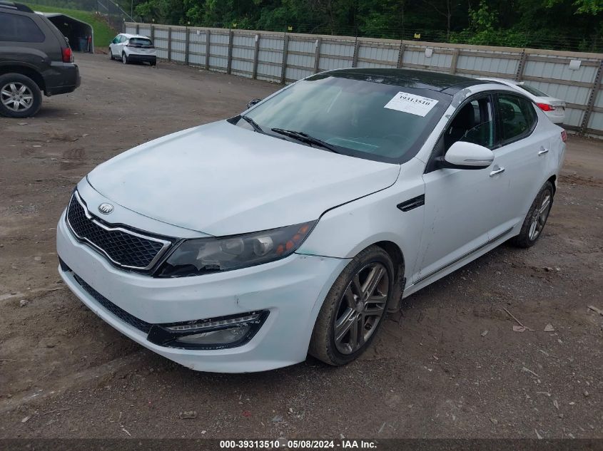 2013 Kia Optima Sx VIN: 5XXGR4A62DG146645 Lot: 39313510