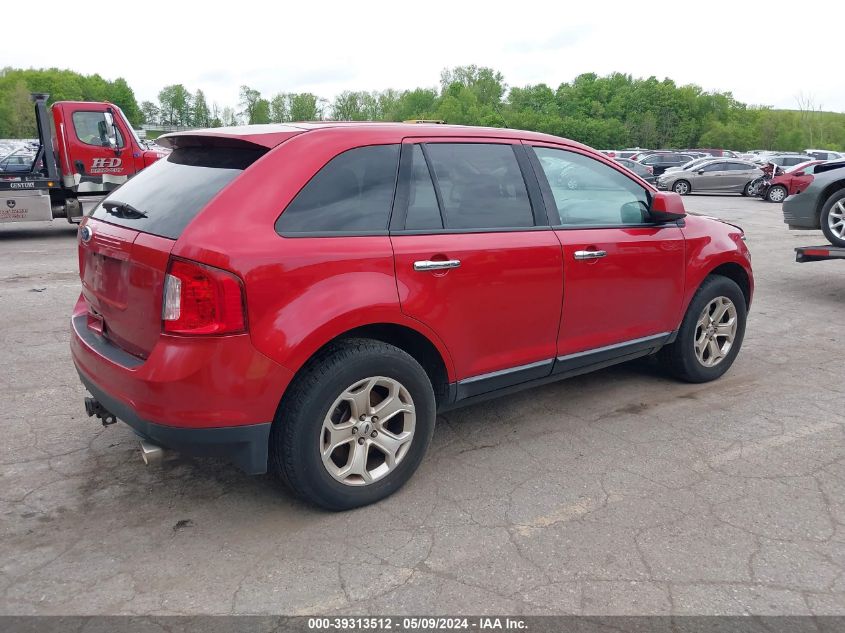 2011 Ford Edge Sel VIN: 2FMDK4JC3BBA06142 Lot: 39313512