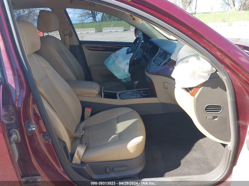 2012 Hyundai Genesis 3.8 VIN: KMHGC4DD8CU189600 Lot: 39313523