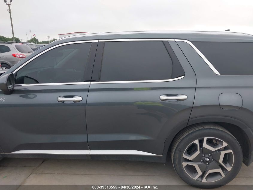 2023 Hyundai Palisade Sel VIN: KM8R44GE2PU522874 Lot: 39313555