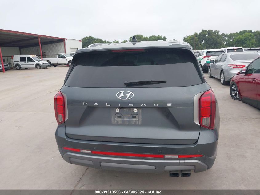 2023 Hyundai Palisade Sel VIN: KM8R44GE2PU522874 Lot: 39313555