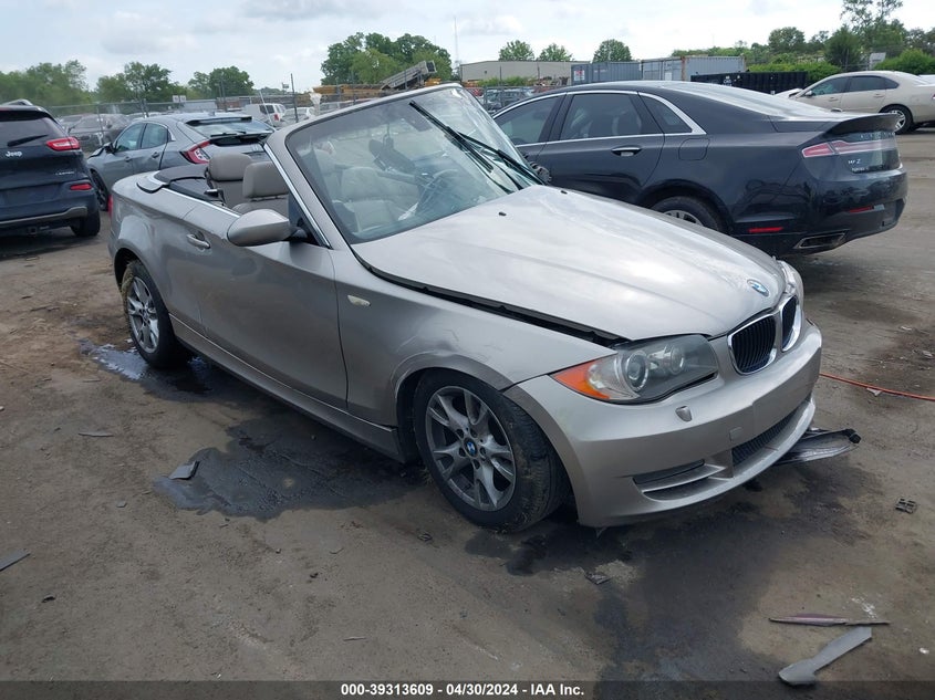 2008 BMW 128I VIN: WBAUL73508VJ74008 Lot: 39313609