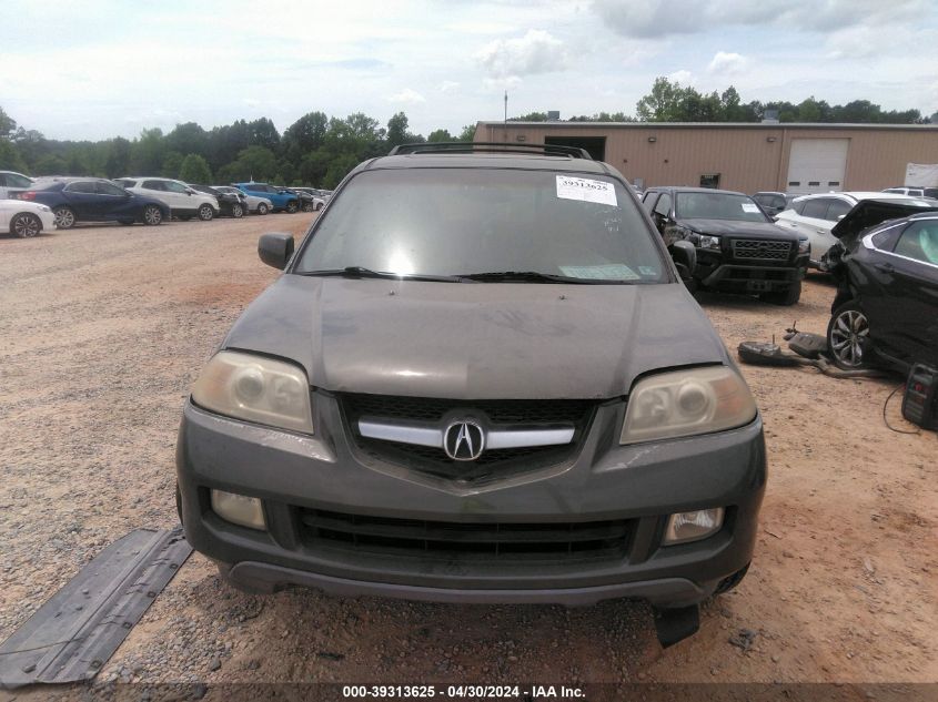 2006 Acura Mdx VIN: 2HNYD18676H506896 Lot: 39313625