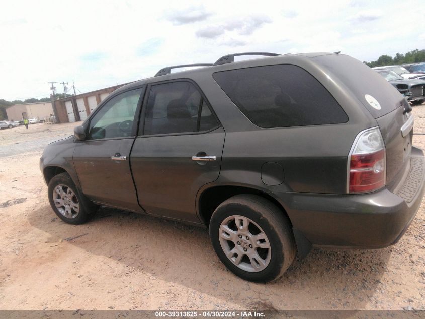 2006 Acura Mdx VIN: 2HNYD18676H506896 Lot: 39313625