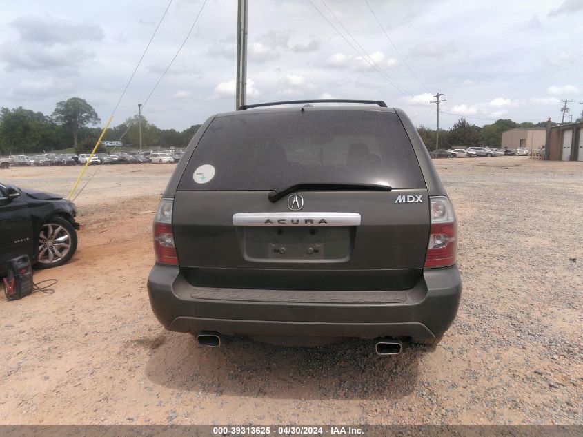 2006 Acura Mdx VIN: 2HNYD18676H506896 Lot: 39313625