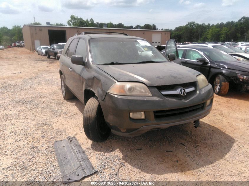 2006 Acura Mdx VIN: 2HNYD18676H506896 Lot: 39313625