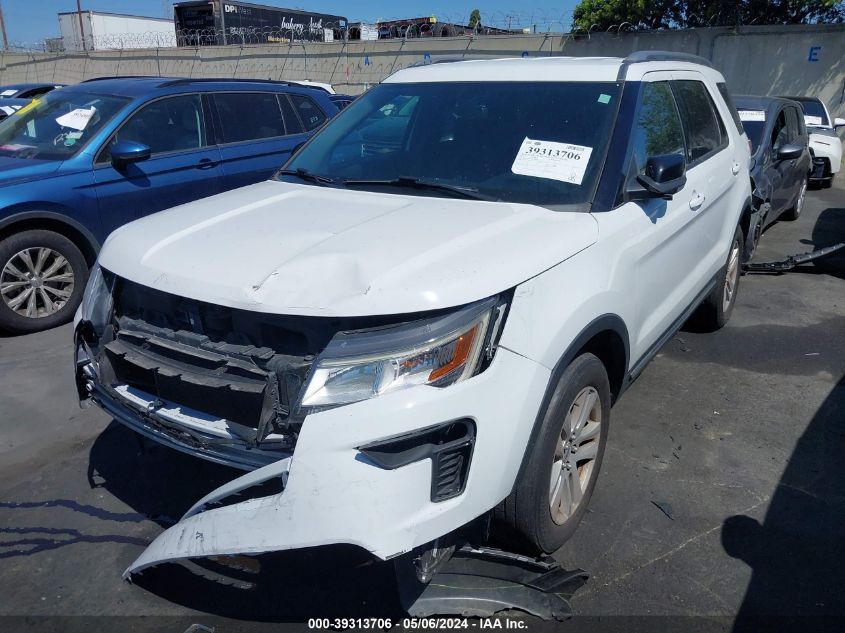 2018 Ford Explorer Xlt VIN: 1FM5K8D80JGC16028 Lot: 39313706