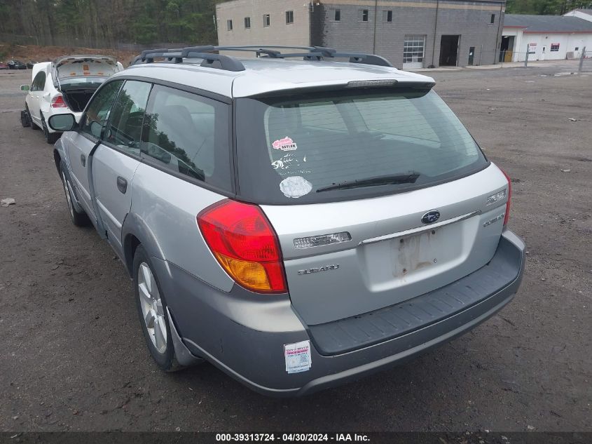 4S4BP61C167333576 | 2006 SUBARU OUTBACK