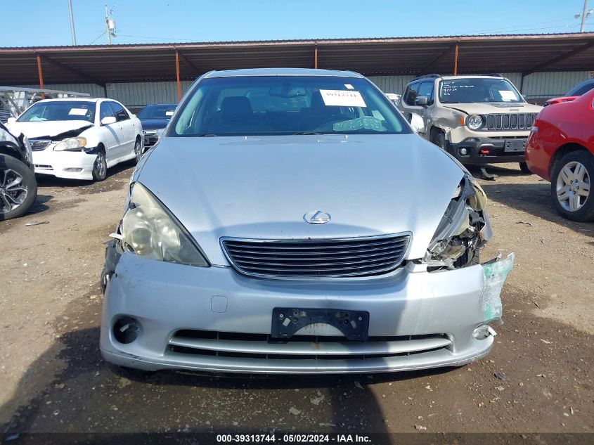 2005 Lexus Es 330 VIN: JTHBA30GX55062969 Lot: 39313744