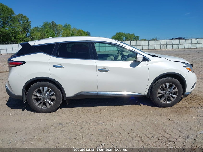 2016 NISSAN MURANO SL - 5N1AZ2MG3GN126696