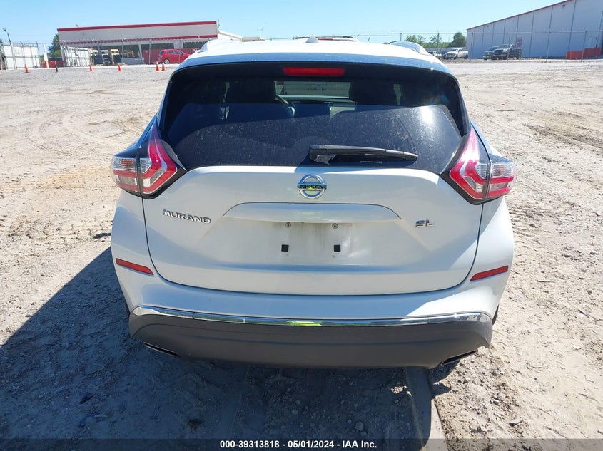 2016 NISSAN MURANO SL - 5N1AZ2MG3GN126696