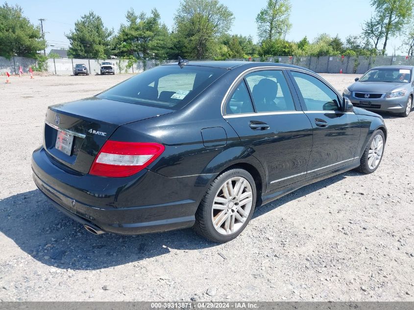 WDDGF81X48F169847 | 2008 MERCEDES-BENZ C 300