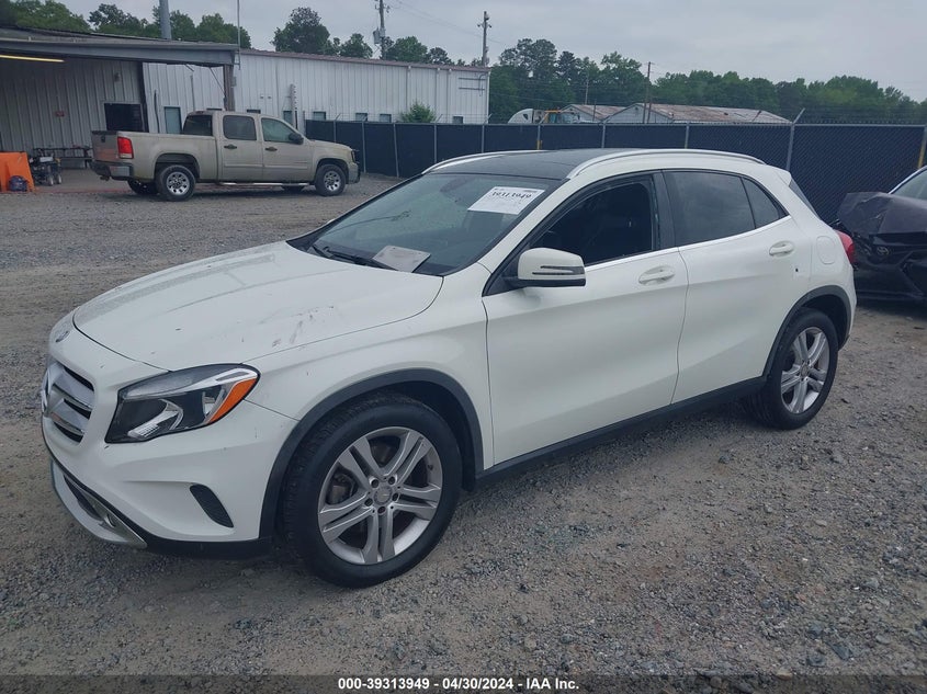 2015 Mercedes-Benz Gla 250 VIN: WDCTG4EB3FJ171624 Lot: 39313949