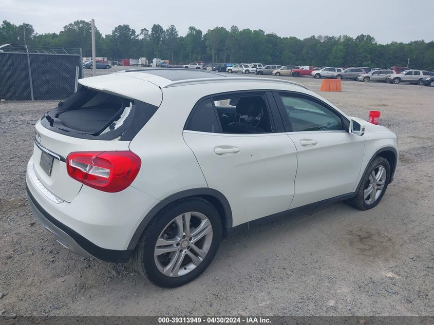 2015 Mercedes-Benz Gla 250 VIN: WDCTG4EB3FJ171624 Lot: 39313949