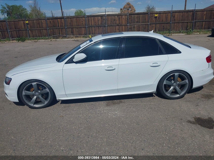 2014 AUDI S4 3.0T PREMIUM PLUS - WAUBGAFL0EA039990