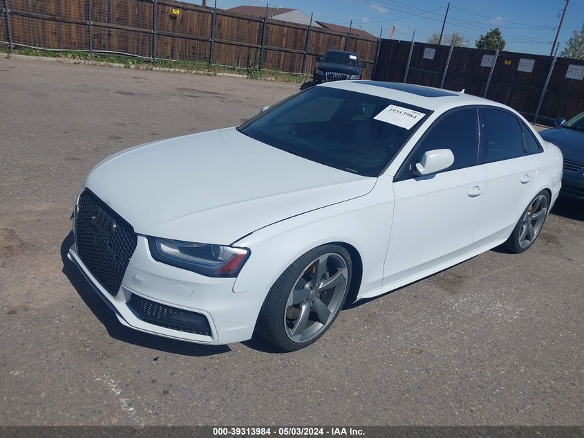 2014 AUDI S4 3.0T PREMIUM PLUS - WAUBGAFL0EA039990