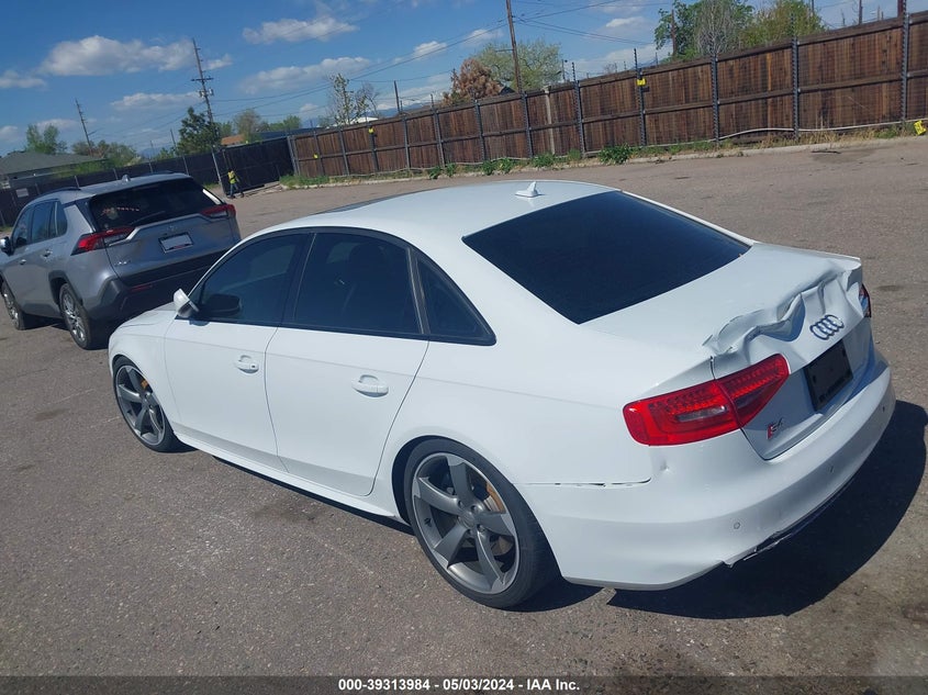 2014 AUDI S4 3.0T PREMIUM PLUS - WAUBGAFL0EA039990