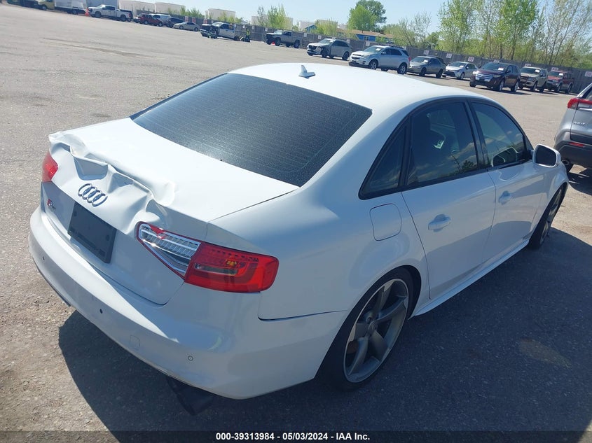 2014 AUDI S4 3.0T PREMIUM PLUS - WAUBGAFL0EA039990