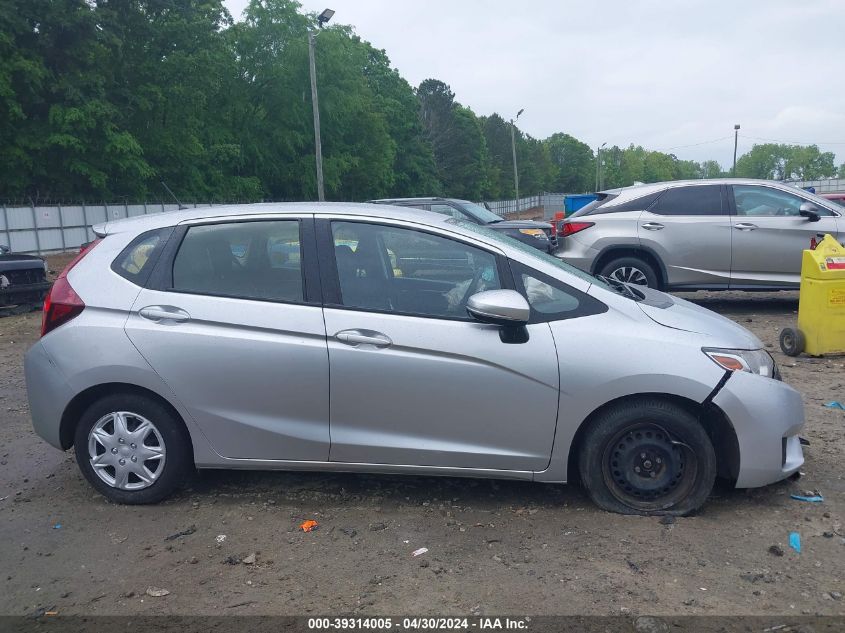 2016 Honda Fit Lx VIN: JHMGK5H56GX021358 Lot: 39314005