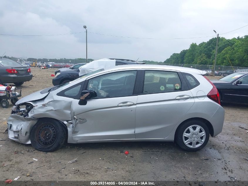 2016 Honda Fit Lx VIN: JHMGK5H56GX021358 Lot: 39314005