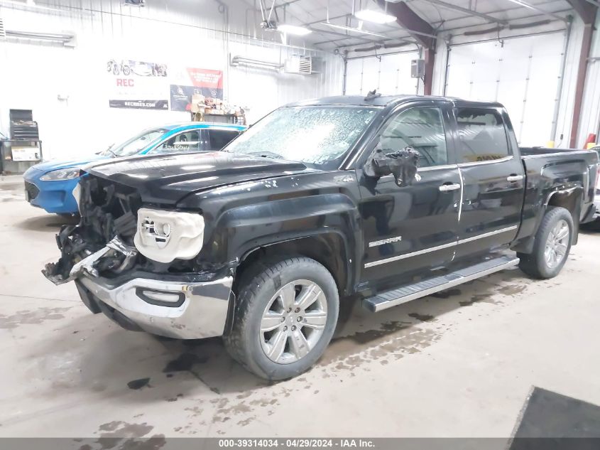 2018 GMC Sierra 1500 Slt VIN: 3GTU2NEJ9JG643146 Lot: 39314034