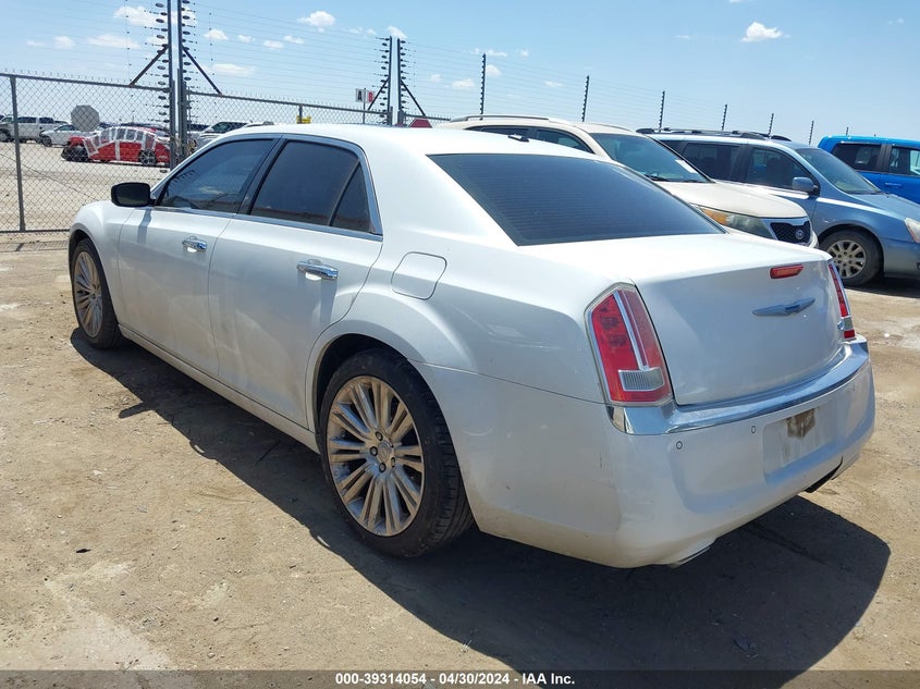 2012 Chrysler 300C VIN: 2C3CCAET8CH279702 Lot: 39314054